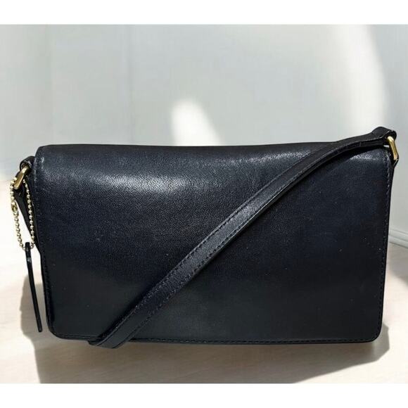 Vintage Coach 9599 Leather Legacy Demi Flap Bag - Picture 1 of 16